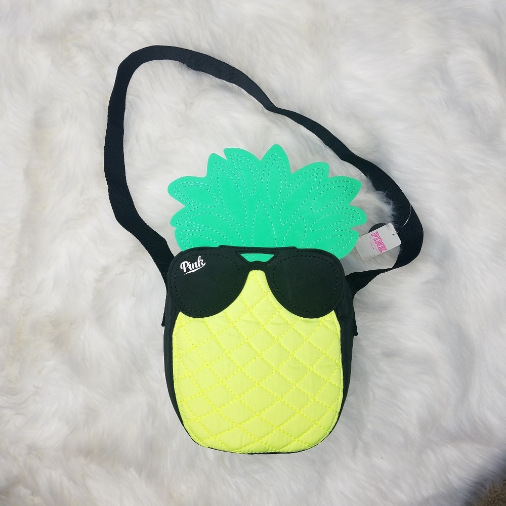 🖤SALE: price drop🖤 PINK pineapple mini cooler